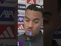 'The refs have to be consistent' 🗣️ Ryan Gravenberch on Liverpool's loss to Man City #PremierLeague