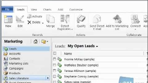 Marketing Module Introduction - Microsoft Dynamics CRM Online - Success Portal