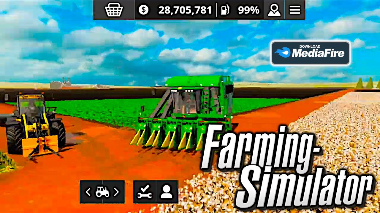 🌾NOVO! APK FS20 MODS COM VÁRIOS MODS BRASILEIROS / Lite Com Mapa Fazenda Santa Rita 🚜