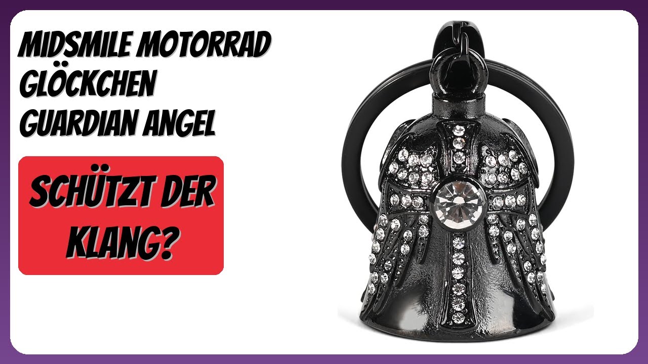 BEWERTUNG (2025): MidSmile Motorrad Glöckchen Guardian Angel. Infos