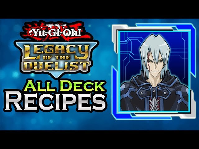 yugioh legacy of the duelist deck recipes Yu-Gi-Oh! Legacy of the Duelist