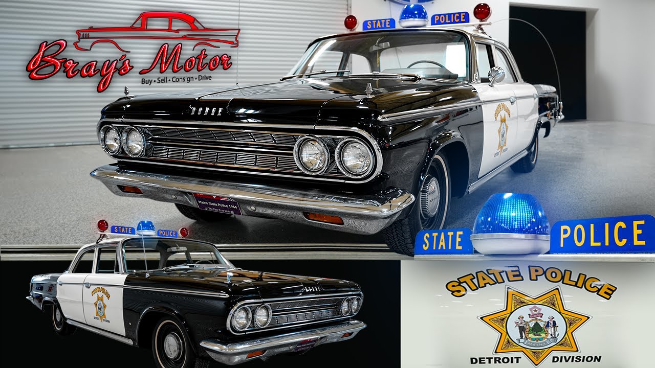 Bray's Motor Museum & Playground- '64 Dodge Custom 880 Police Car