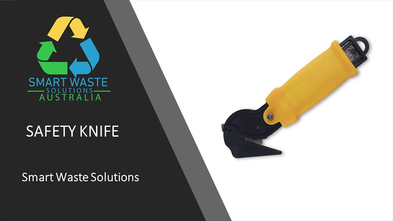 Smart Waste Solutions Safety Knife.