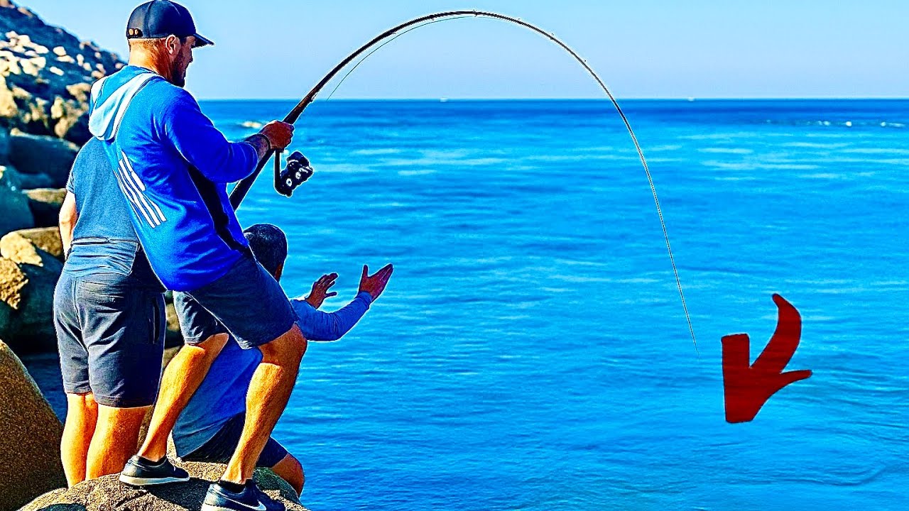 Рыбалка с причала, когда случилось что-то безумное! Самый безумный улов!