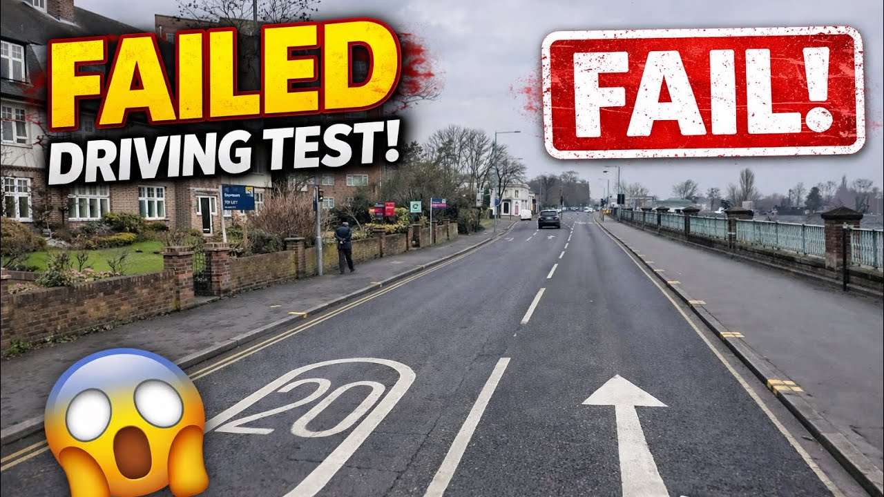 Driving Test Fail – Response to Signs & Signals (Road Markings) | Tolworth