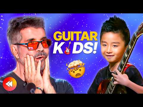 Top 10 KID Guitarists That SHOCKED The Judges! 🎸🤯