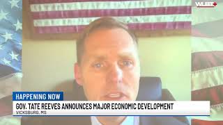 Gov. Tate Reeves announces a major economic development