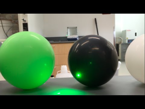3 Balloon Laser Test
