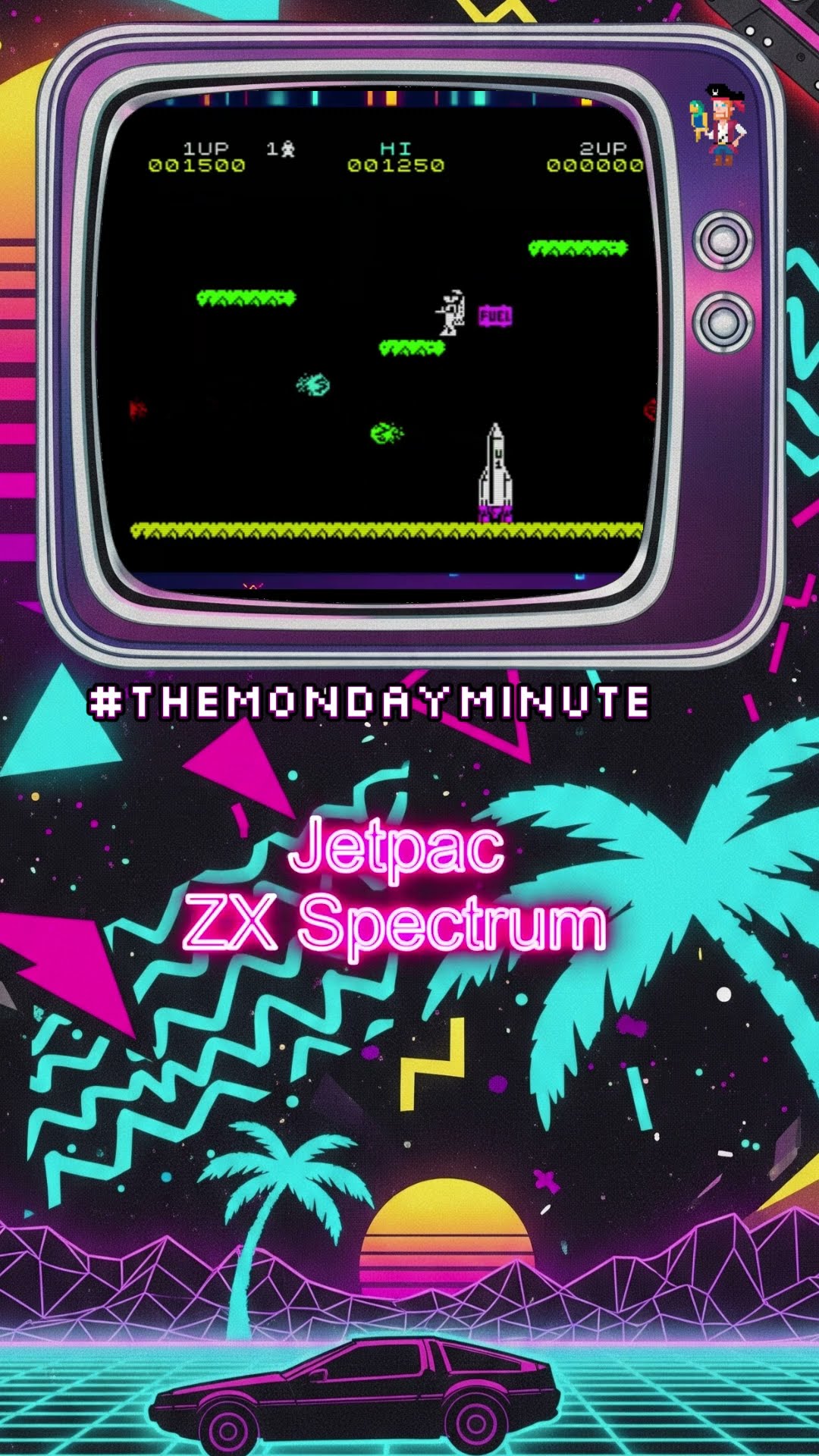 Jetpac! The 1983 Game Started Everything for Rare #RetroGaming