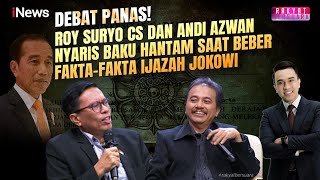Download Lagu Saling Adu Data Ijazah Jokowi, Roy Suryo CS dan Andi Azwan Nyaris Baku Hantam | Rakber (25/11) MP3