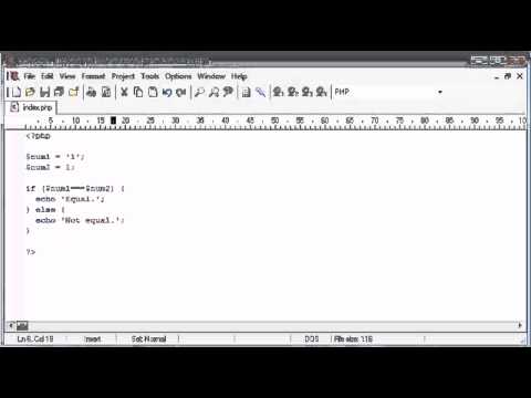 Beginner PHP Tutorial   24   Triple Equals