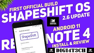 |SHAPESHIFT OS 2.6| On |Redmi Note 4| |Mido| |Full Review| & |Installation| By |DIGI4T3CH| screenshot 3
