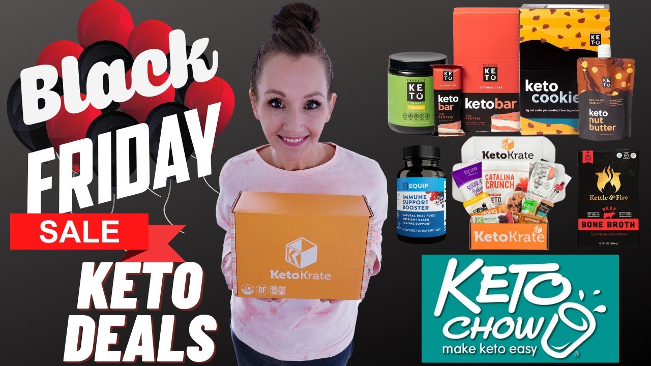 Best Keto & Low Carb BLACK FRIDAY Deals 2020