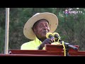 Museveni Launches Greater Kampala Campaigns Targets PDM Misuse