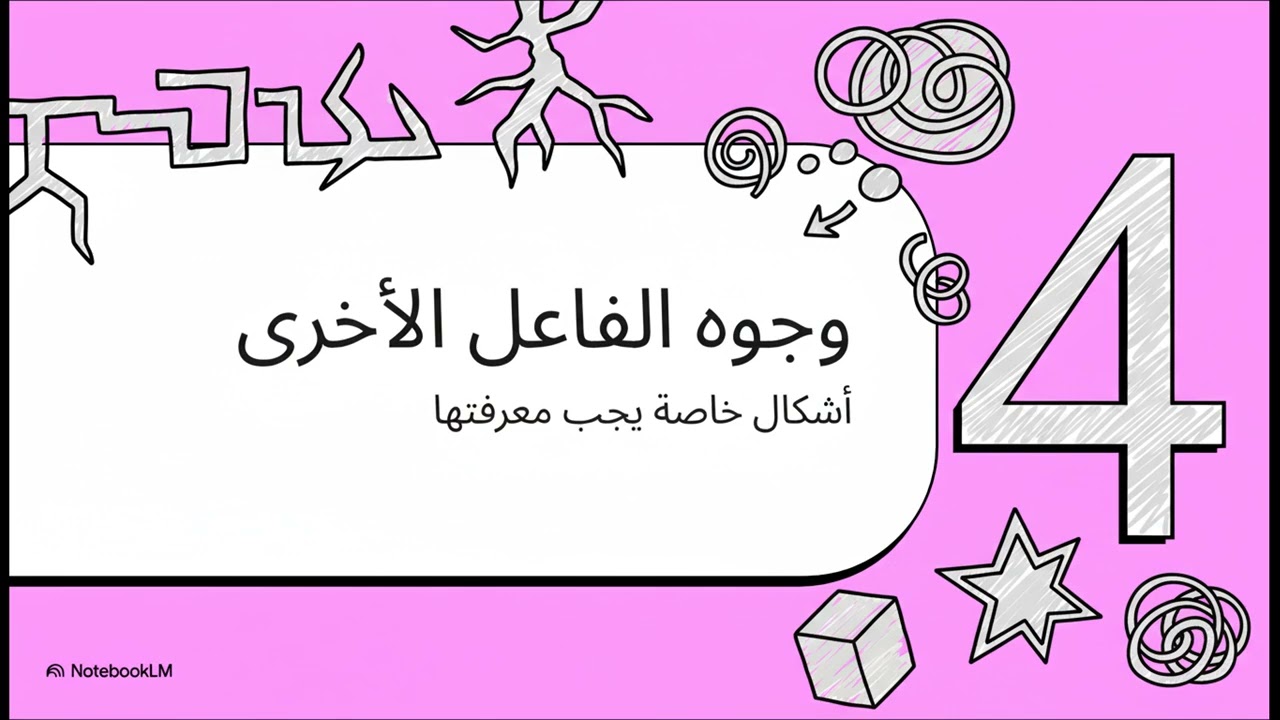 صور الفاعل في اللغة العربية