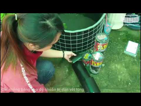 Video Hướng dẫn sử dụng băng keo vá lỗ lủng bạt HDPE - youtube
