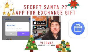 Phone app for Online draw for Secret Santa for Christmas Exchange gift - Secret Santa 22 screenshot 3