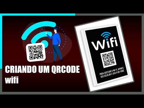 Como criar um QR CODE da sua rede WIFI
