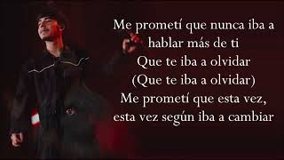 ME PROMETÍ (Letra/Lyrics) IVAN CORNEJO