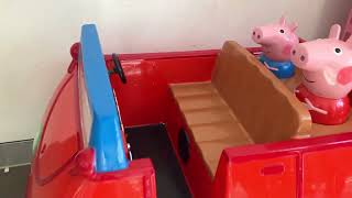 Northern Leisure Standard Option Peppa Pig Family Red Car Kiddie Ride