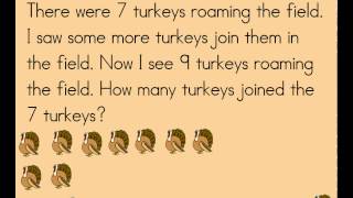 Unknown Addend Story Problems