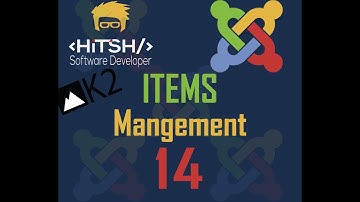 14 Manage K2 Items in joomla website