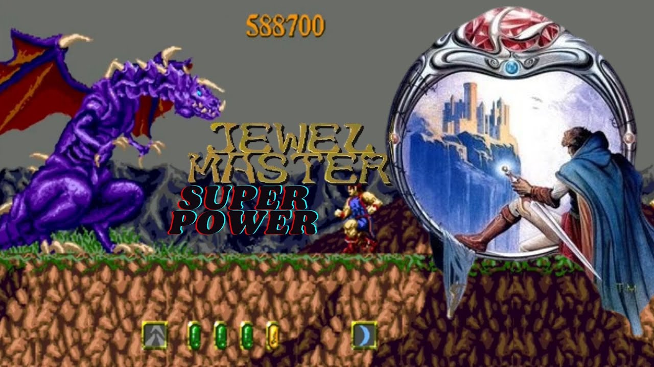 ✅Jewel Master ジュエル・マスタ - God Mode [segagenesis] [No OpenBOR] gamer - games - fãdejogos - mega drive