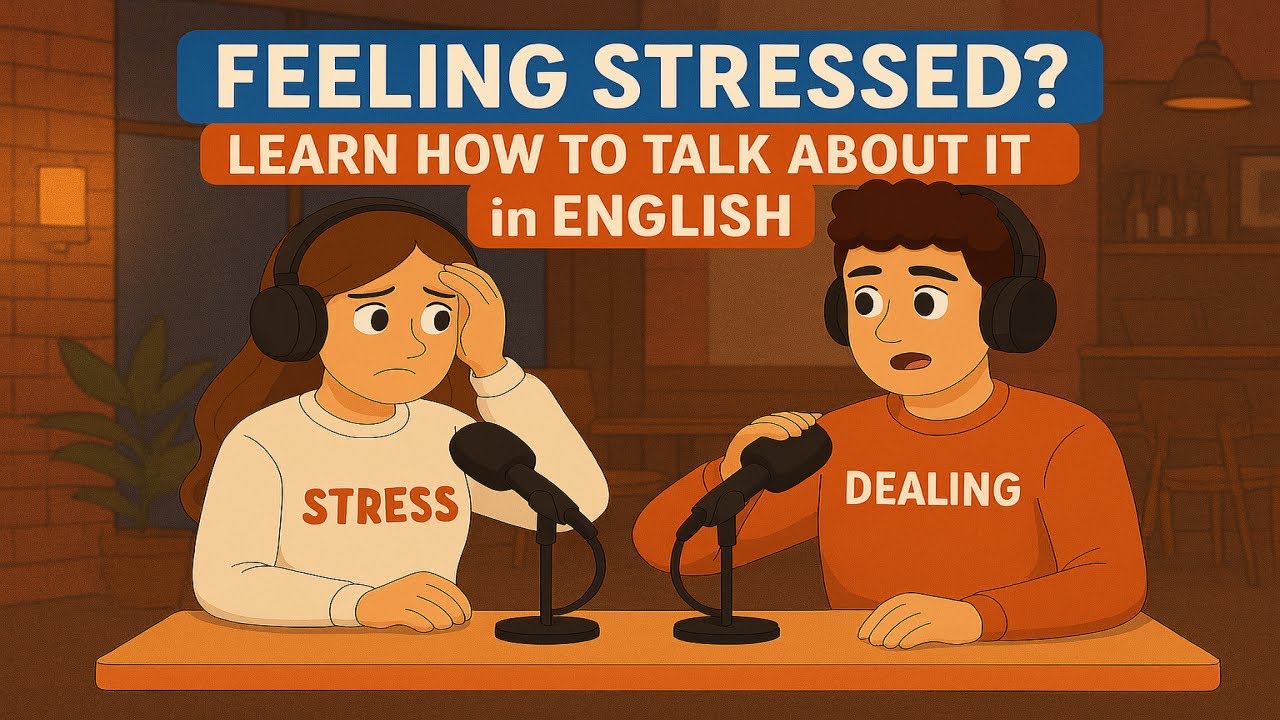 Feeling Stressed? 😩 Learn How to Talk About It in English | Daily ...