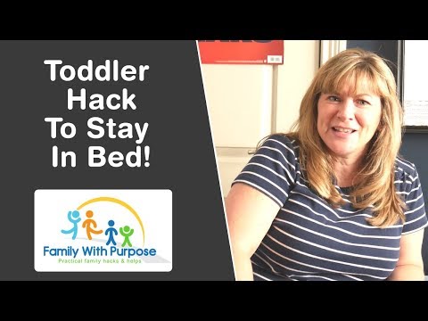 वीडियो: अपने बच्चे को उनके बिस्तर पर सोने के लिए कैसे प्रशिक्षित करें