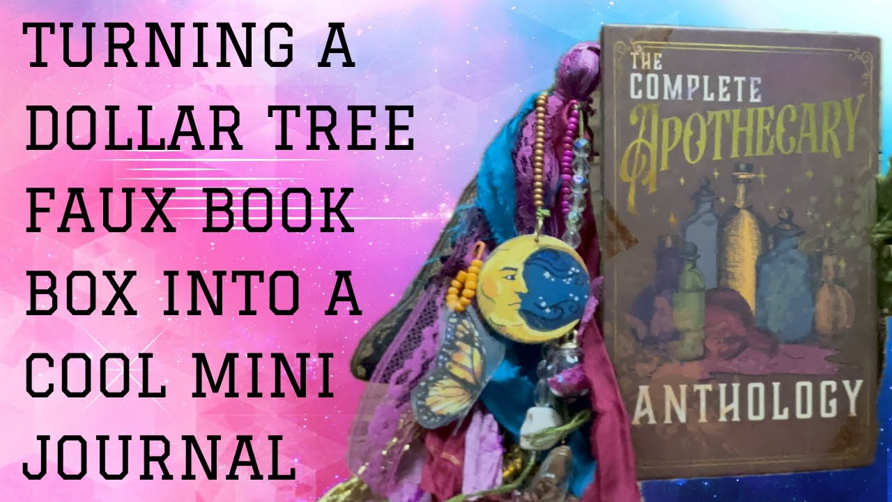 Making a Junk Journal from a Dollar Tree Halloween Book Gift Box