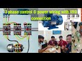 3 Phase control & power wiring with VFD connection #er.mithlesh #3phasemotorwinding #yt #3phasemotor