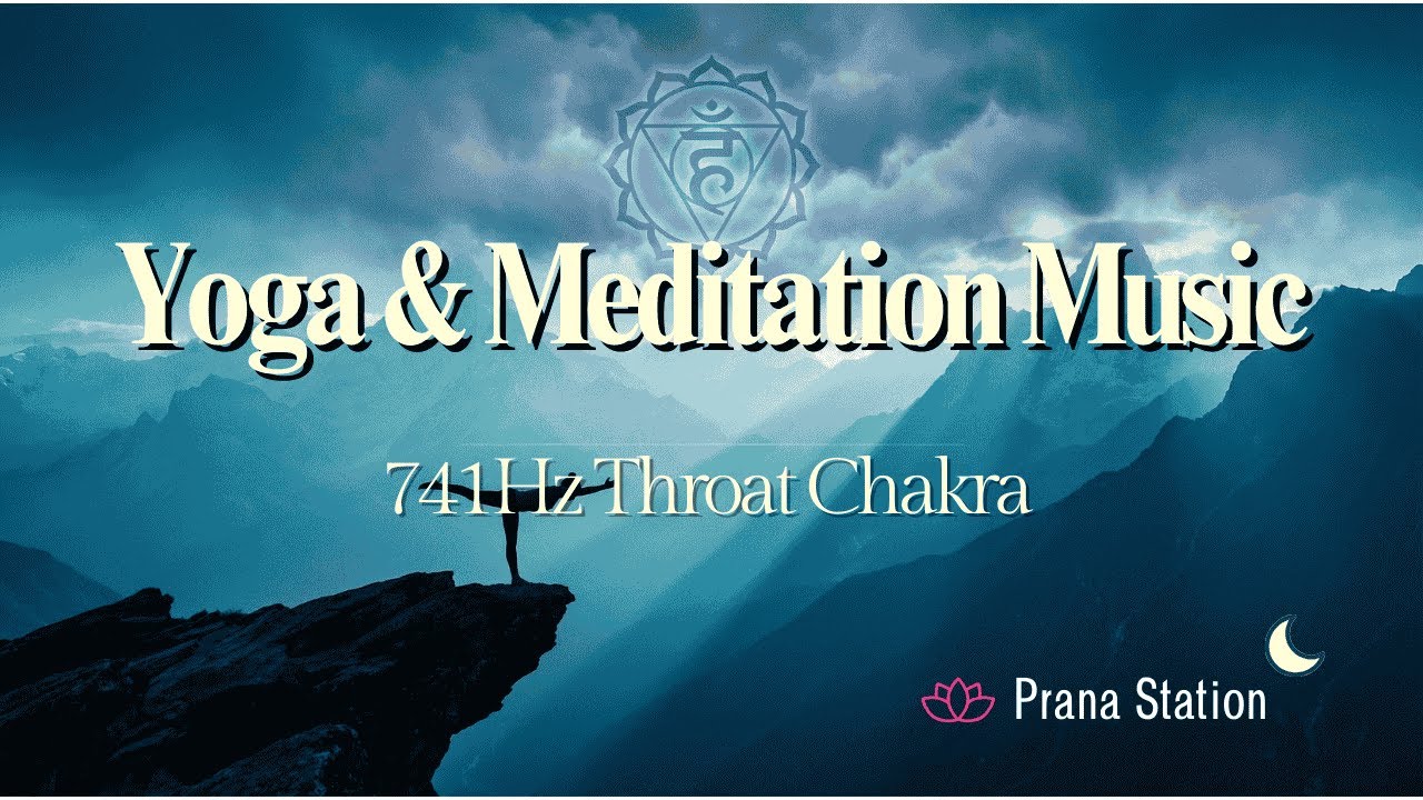 741Hz Throat Chakra Yoga Meditation | Clear Communication & Confident Expression