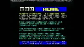 11 minutes of BBC Ceefax