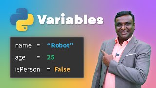Variables In Python Ep 01 - Python For Fresher Python Hub
