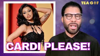 Cardi B Explains Why She Is Not Voting | TEA-G-I-F