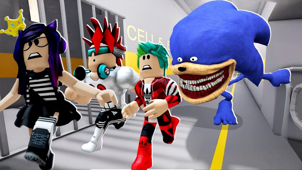 ESCAPA de la PRISION de SHIN SONIC TAPES en Roblox | Kori