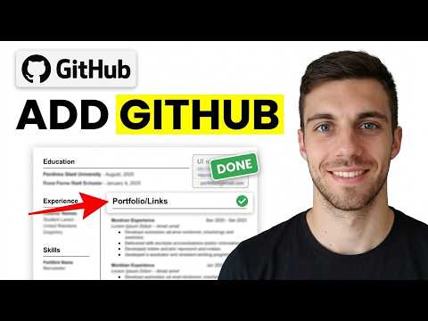 How to Add Github Link in Resume (Fastest Way)