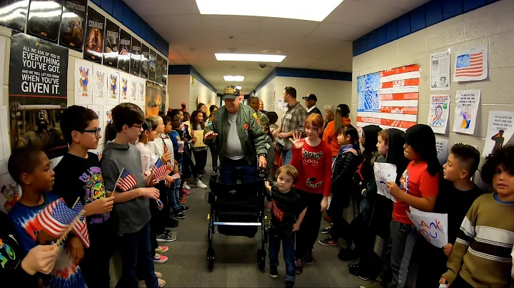 Veterans Honored at Jarman Elementary Parade