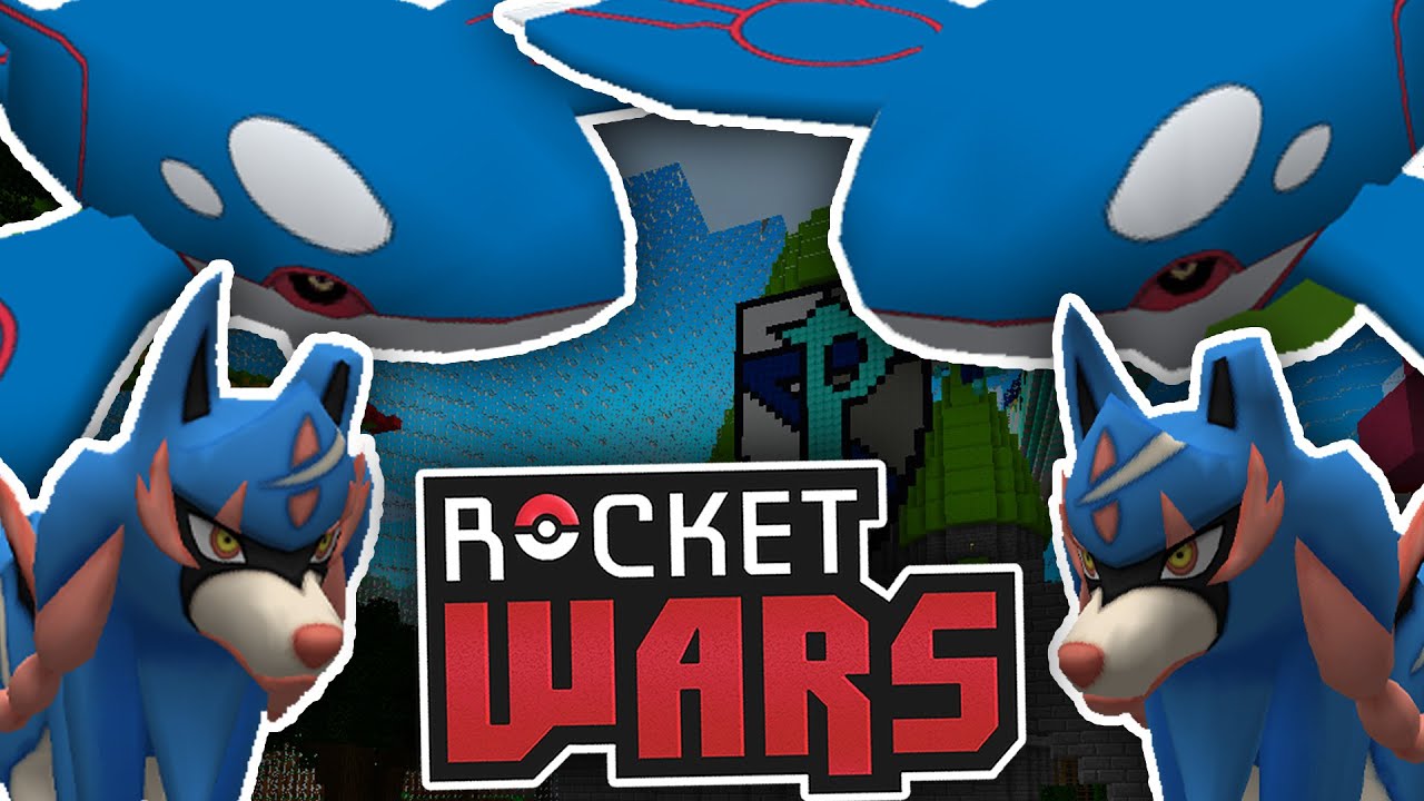 The most UNBEATABLE TEAM in PIXELMON ROCKET WARS