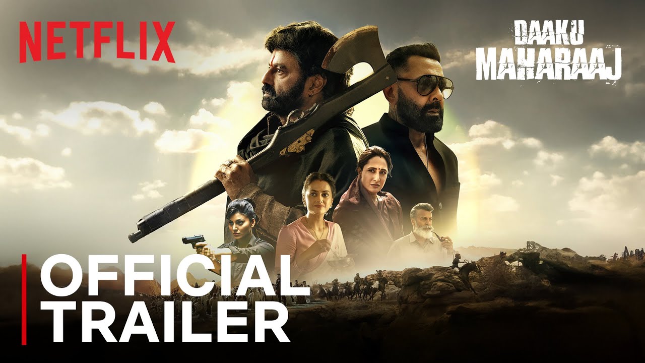 Daaku Maharaaj | Trailer | Nandamuri Balakrishna, Urvashi Rautela, Bobby Deol | Netflix India