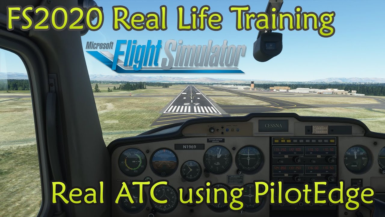 Flight Sim 2020 Real Flight Training with PilotEdge. - YouTube