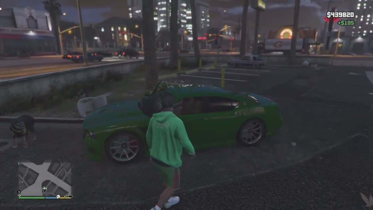 GTA 5 Robbing 1 Clothing Store And 1 Gun Store