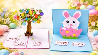 Celebrity WOW! 2 DIY Easter Pop Up Cards 🐰🐣 Easy 3D Bunny & Egg Tree Card Ideas | DG Handmade Profile