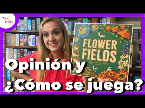 FLOWER FIELDS ? (Asmodee) Opinión y ¿Cómo se juega?