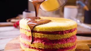 Das richtige Messer zum Anrichten einer Torte @wusthof1814