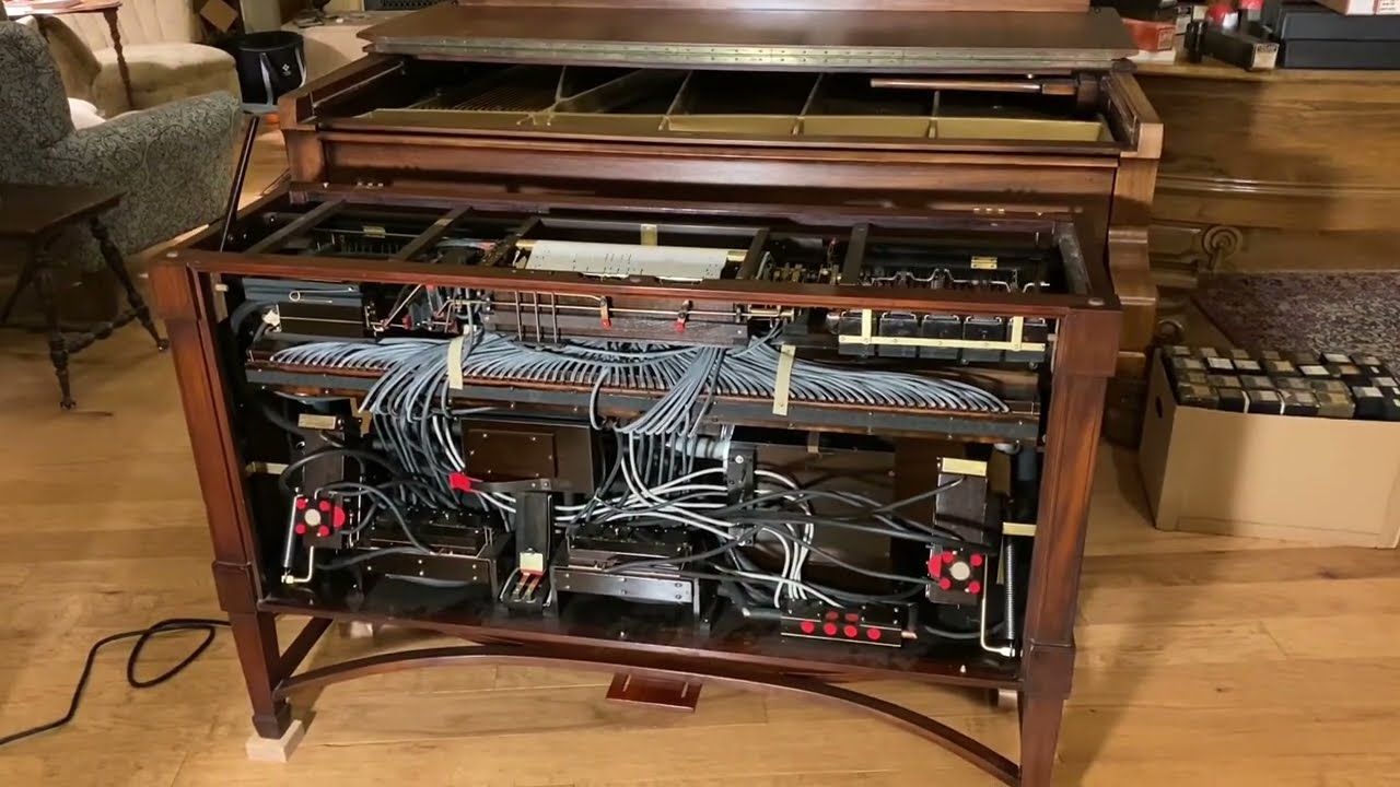 Original Welte Vorsetzer plays "Dancing the Devil Away"