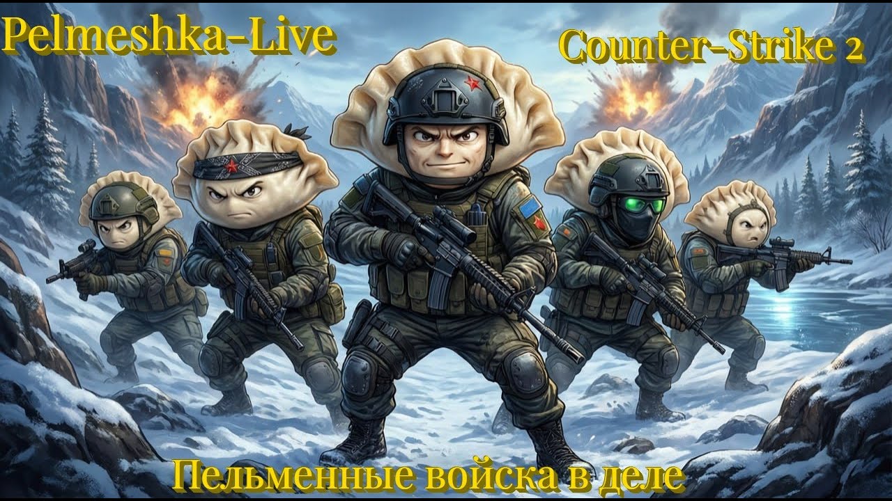 #Counter-Strike 2 Пельменные войска в деле