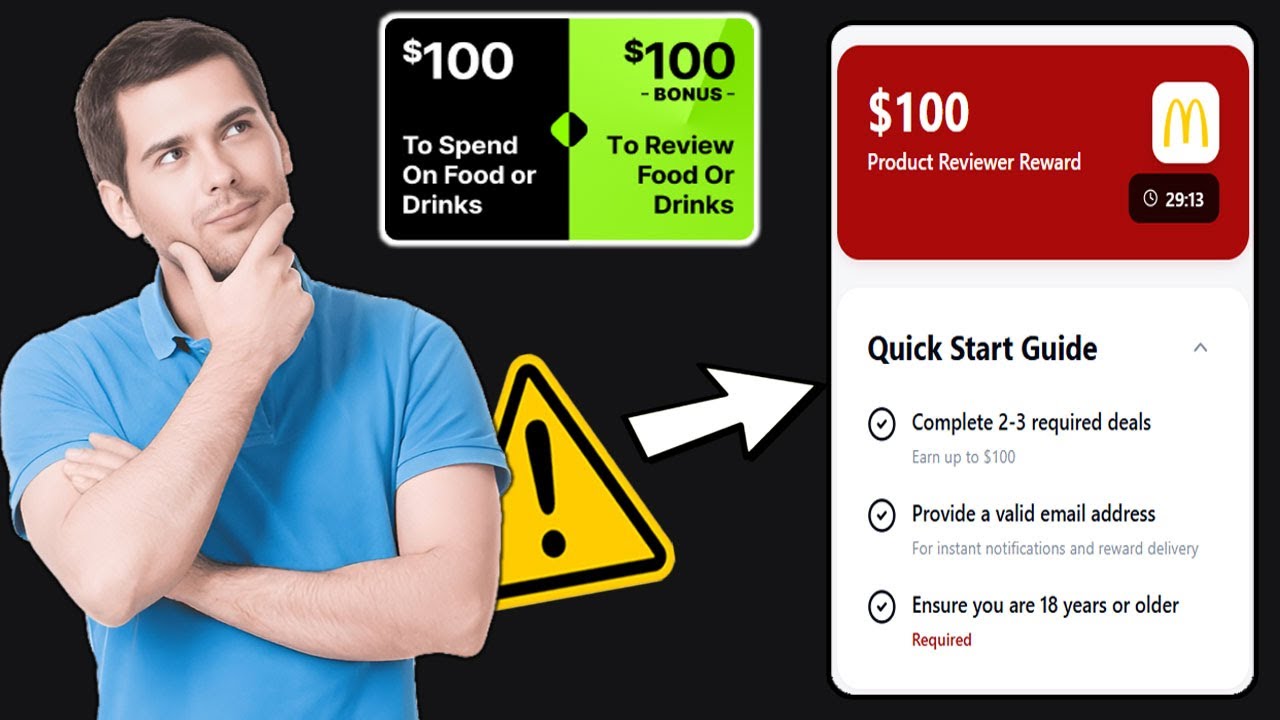 Обзор Fast.Food: вознаграждение в 100 долларов — закон или большой обман? 😱