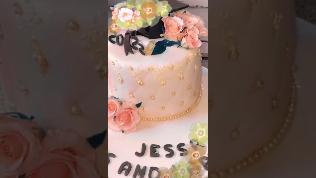 "Short" Graduation Cake Ideas || Stunning and simple Cake