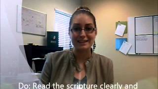 Public Scripture Reading